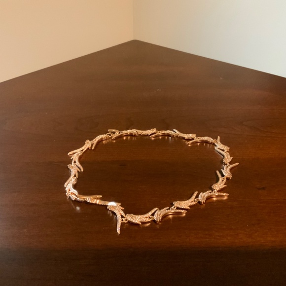 Kendra Scott Cleo Collar Necklace in Rose Gold - Picture 4 of 8